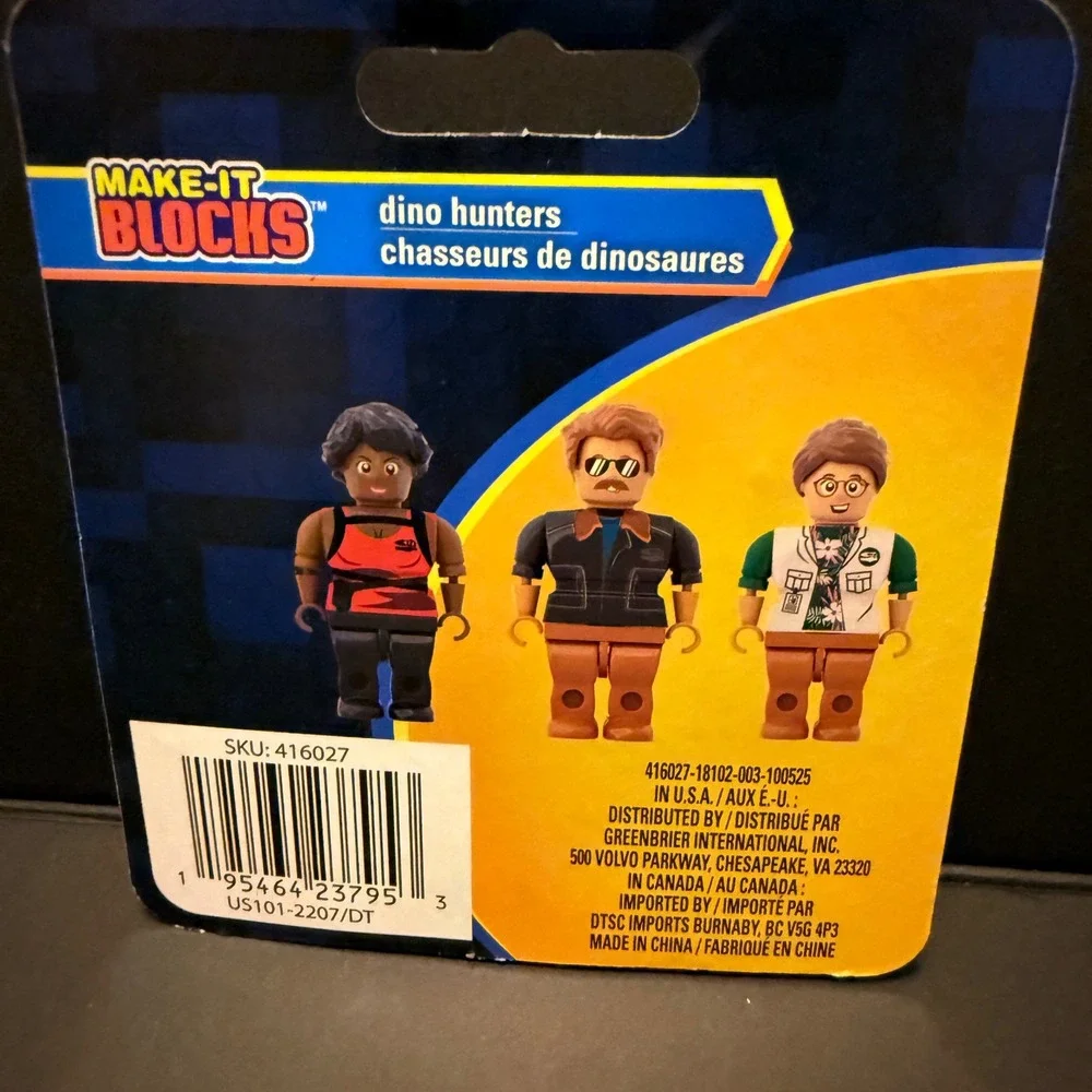 Make-It Blocks Figures Kids 15pc Multicolor NEW 5-Pack Bundle Set‎
